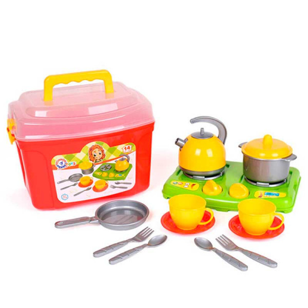 Дитячий ігровий посуд Технок пластиковий 5934