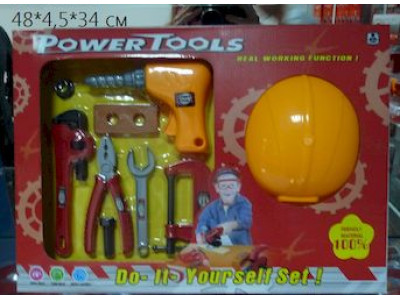 Набір інструментів з каскою кор.48*45*34 2967 Набір інструментів з каскою кор.48*45*34 2967