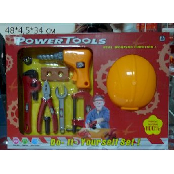 Набір інструментів з каскою кор.48*45*34 2967