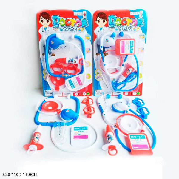 Лікар набір арт. SD169-158 (192шт/2) мікс 2 види аксес планш. 32*19*3см SD169-158