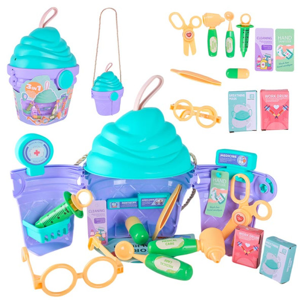 Ігровий набір лікаря з аксесуарами 688-201A