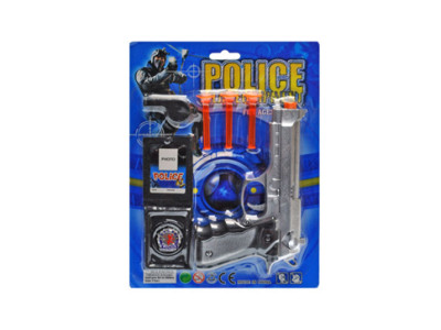 Поліцейський набір із пістолетами на планшетці 168B-28