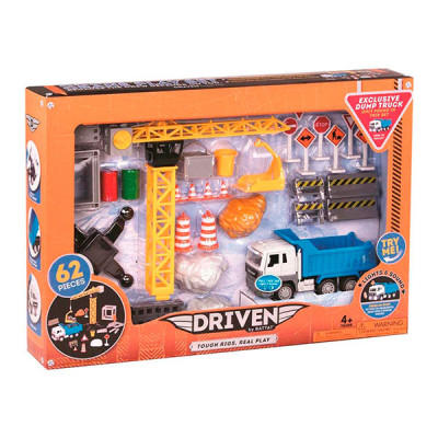 Ігровий набір DRIVEN Будівельний кран 62 ел. WH1022Z WH1022Z