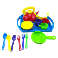 Посуд "Юна господарочка" №8 17ел (8) 048/8_Blue