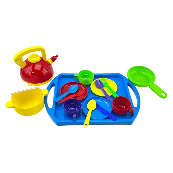 Посуд "Юна господарочка" №8 17ел (8) 048/8_Blue