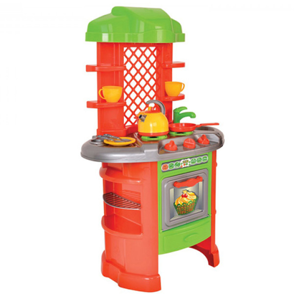 Ігровий набір для дівчаток Дитяча кухня ТехноК 11 предметів 0847