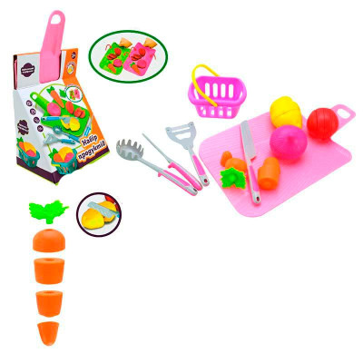 Набір іграшкових продуктів PL-524-201_Pink