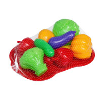 Ігровий набір Бамсик "Піднос з Овочами" пластикові 010/15_Red