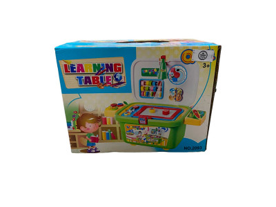 Ігровий набір школа у валізі Ami&Co Письмовий стіл на колесах з лампою 2093