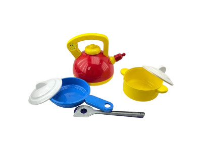 Посуд "Юна господарочка" №14 7 ел (16) 048/14_Red-Yellow