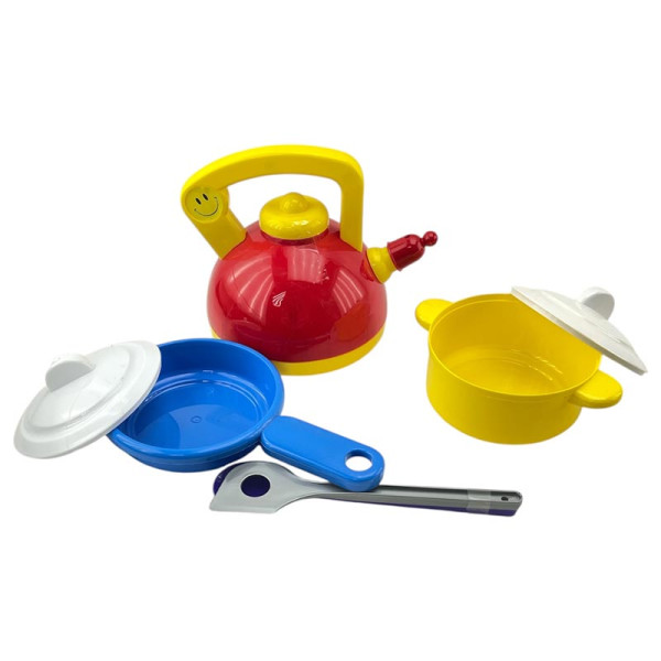 Посуд "Юна господарочка" №14 7 ел (16) 048/14_Red-Yellow