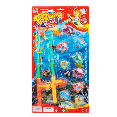 Іграшка Рибалка вудка рибки 555-62B