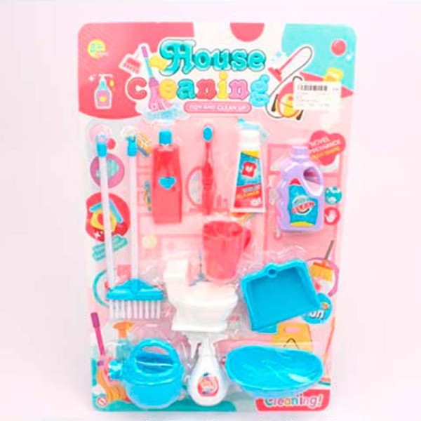 Прибиральний набір арт. 6633-6 (72шт/2) віниксовокаксесна планш. 45*29*7 6633-6