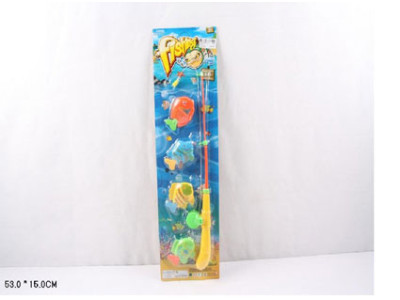 Риболовля вудка 4 рибки на планшетці 53*15см 5525-3