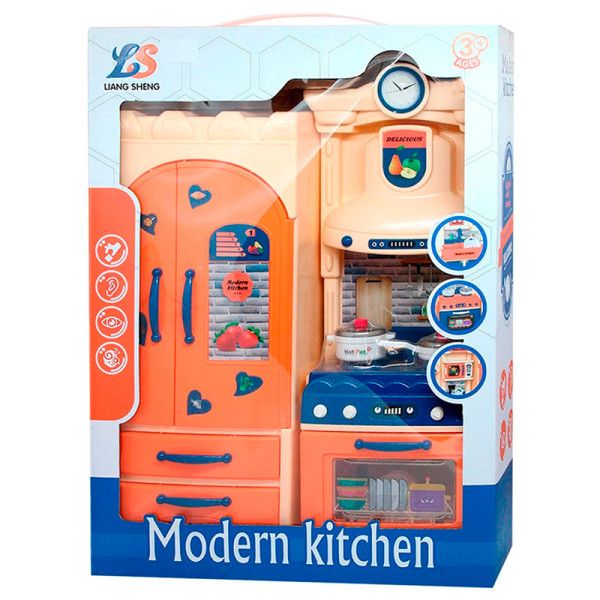 Іграшковий набір кухня арт. LS322-23 світло звук батар. у коробці 38*27 LS322-23 Іграшковий набір кухня арт. LS322-23 світло звук батар. у коробці 38*27 LS322-23