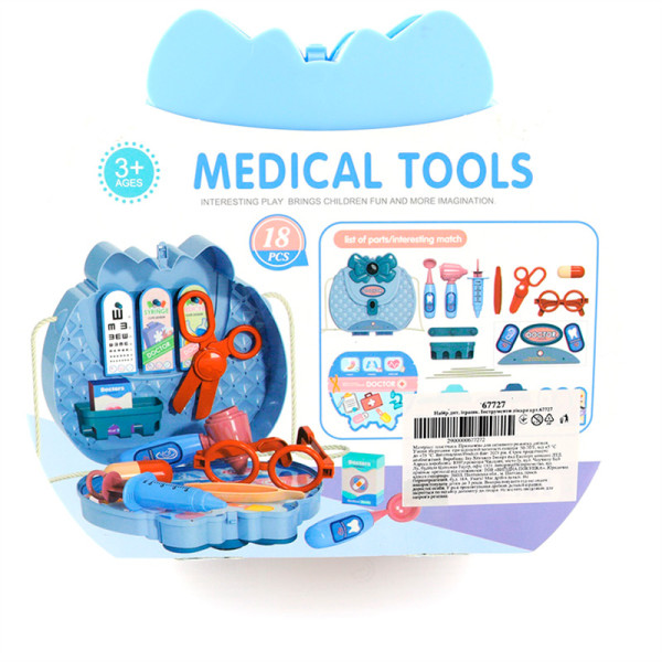 Ігровий набір "Кейс дитячого лікаря" з інструментами" 18 міс.+ 2875
