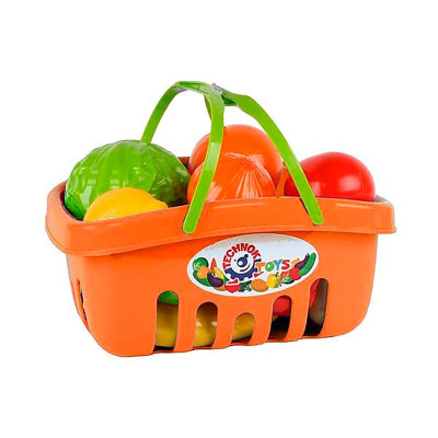 Іграшка ТехноК "Набір продуктів" у кошику 5354_Orange