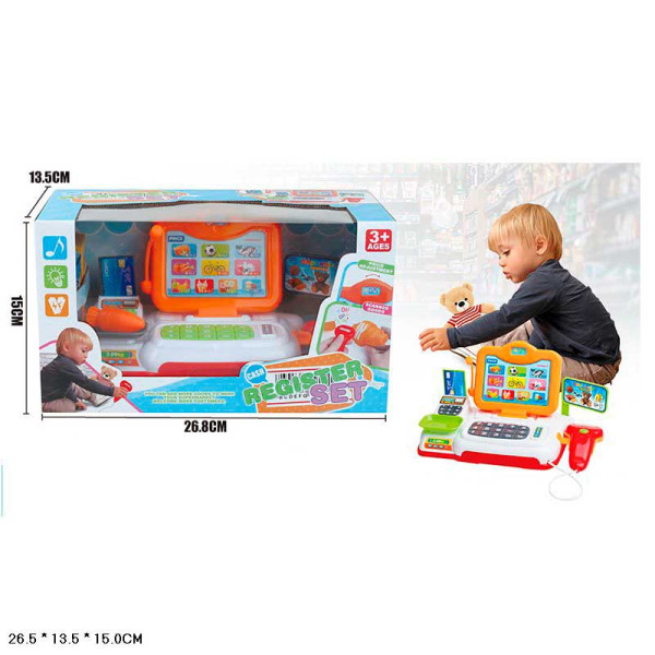 Касовий апарат з аксес короб. 15*27*135 см 666-12