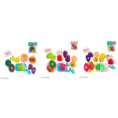 Іграшкові Продукти в асортименті 3 види набір фруктів 998-1B/3A/3B