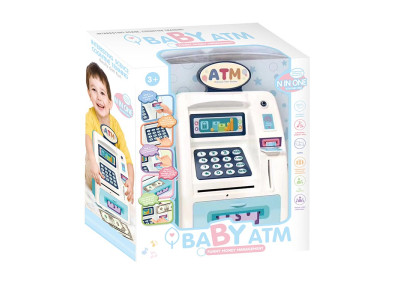 Банкомат-сейф із світлом і музикою на батарейках WF-3005 Банкомат-сейф із світлом і музикою на батарейках WF-3005