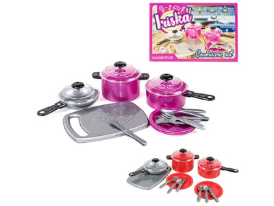 Ігровий набір дитячого посуду Оріон «Iriska 1» з пластику 348 в.2
