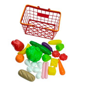 Ігровий набір Оріон Кошик "Супермаркет" 27 предметів 379 в.5_Red