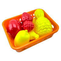 Ігровий Кошик з фруктами Бамсик пластиковий 010/12_Orange