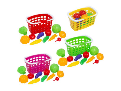 Ігровий набір Бамсик Кошик з ручкою та овочами 010/7