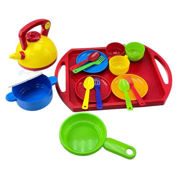 Посуд "Юна господарочка" №8 17ел (8) 048/8_Red