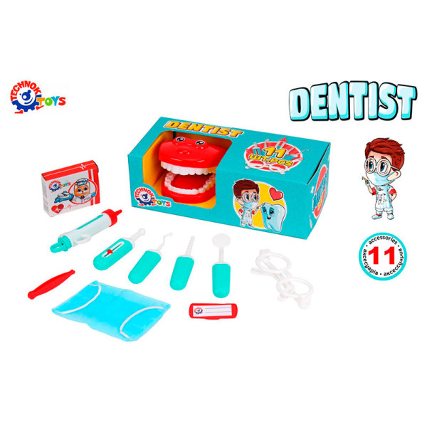 Дитячий набір стоматолога Технок з аксесуарами 7341