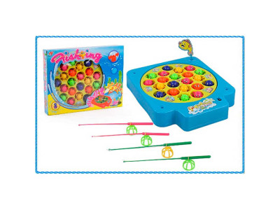 Риболовля 4 магніт. вудки в коробці 25*19см FJ5000-1B