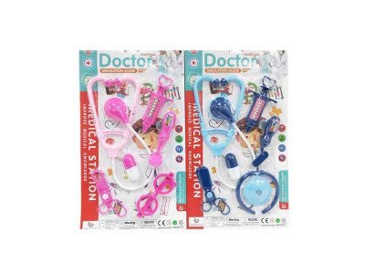 Лікаря набір арт. 622-3 (216шт/2) мікс 2 види аксес планш. 24см 622-3