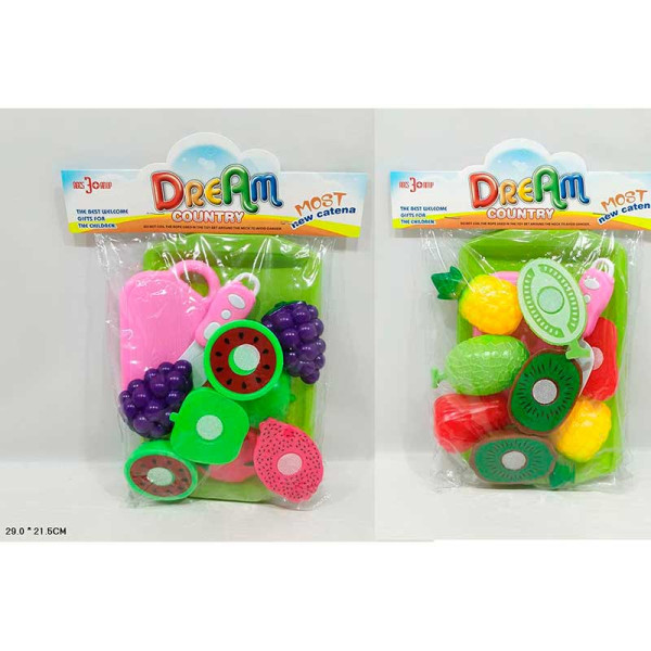 Продукти арт. JH27/27-1 (360шт/2) мікс 2 видифрукти и овочі аксес пакет 2 JH27/27-1