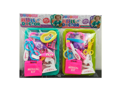 Лікарняний ігровий набір в асортименті 2 види з аксесуарами LY8006 Лікарняний ігровий набір в асортименті 2 види з аксесуарами LY8006