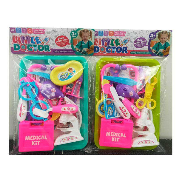 Лікарняний ігровий набір в асортименті 2 види з аксесуарами LY8006 Лікарняний ігровий набір в асортименті 2 види з аксесуарами LY8006