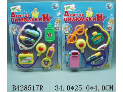 RUS Доктор "Доктор Пігулькін" 2в.лист 34*25*4 X07-X08