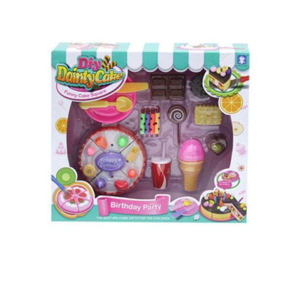 Н-р ігровий Торт пластик 32x28x9см LKE10D