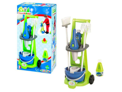 Возик для прибирання з пилососом 8 аксес. 3+ 001769