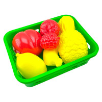 Ігровий Кошик з фруктами Бамсик пластиковий 010/12_Green