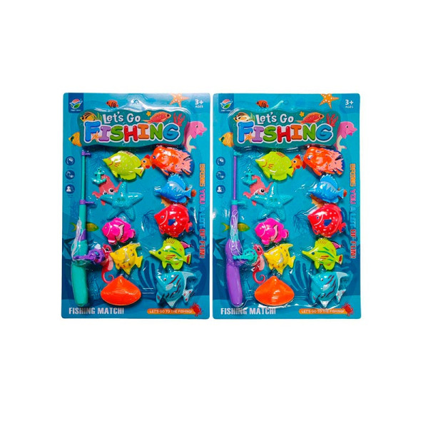 Рибалка вудка і 10 рибок 3067-122 Рибалка вудка і 10 рибок 3067-122