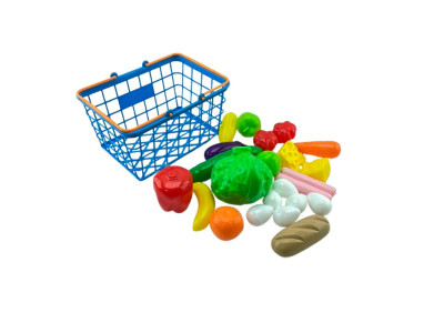 Ігровий набір Оріон Кошик "Супермаркет" 27 предметів 379 в.5_Blue