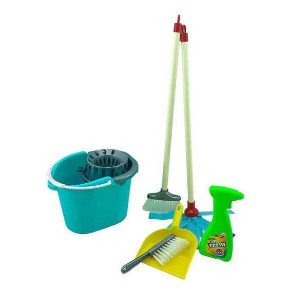Іграшковий набір для прибирання Оріон "Чистюля" пластиковий 416_Ocean