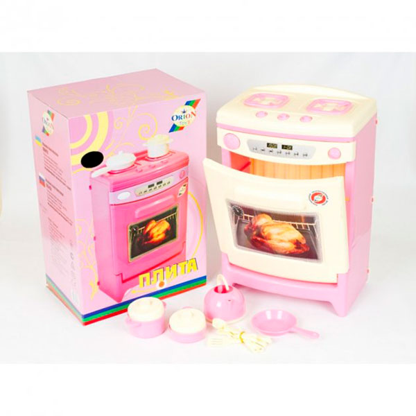 Дитяча ігрова Кухонна плита Оріон з аксесуарами 822