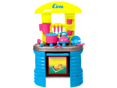 Набір "Кухня" плита з посудом НЕО 04-404