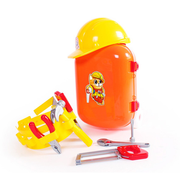 Ігровий набір інструментів Технок з каскою у валізі 5866