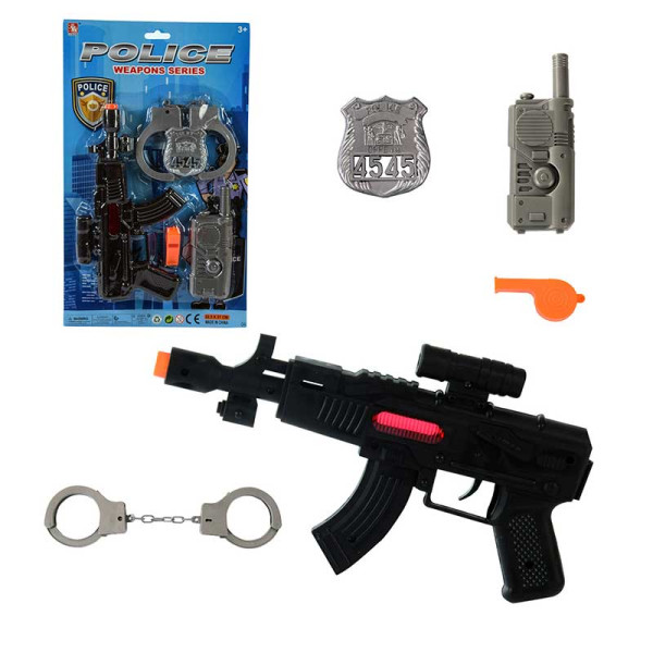 Набір поліцейського на планшетці р-р ігрушки – 23 см 34-7 Набір поліцейського на планшетці р-р ігрушки – 23 см 34-7