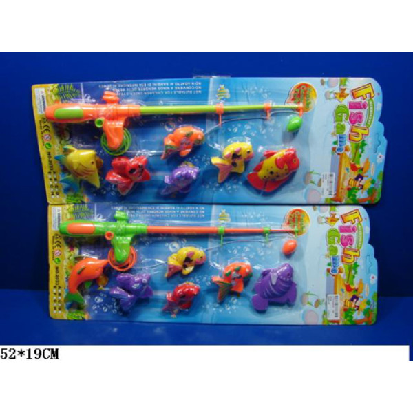 Риболовля магнітна (вудка рибки) 2 види 2033G