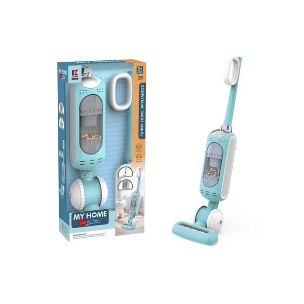 Іграшковий Пилосос на батарейках блакитний 3281