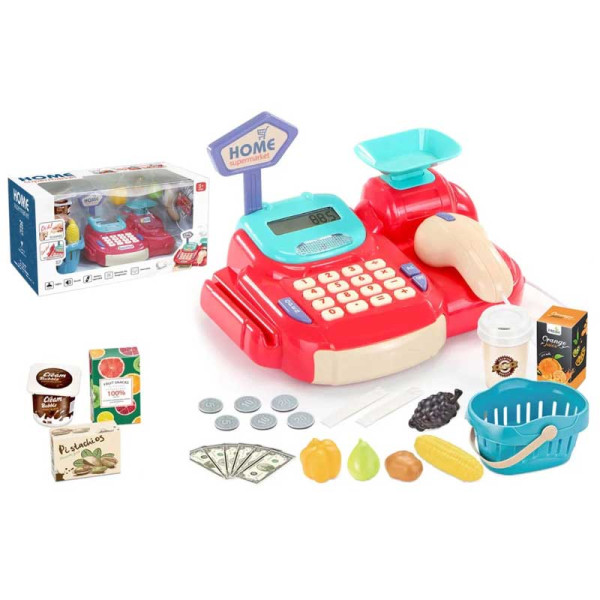 Касовий апарат із кошиком озвученням і світлом 66871