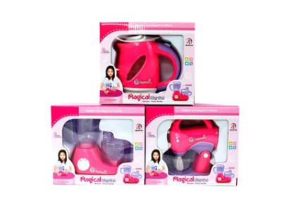 Побутова техніка батар 3 види світло звук в кор. 19*8*16см 658-659-660